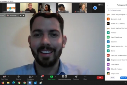 BRENO NOLASCO TOMA POSSE COMO PRESIDENTE DO JOVEM AVANTE MINAS GERAIS