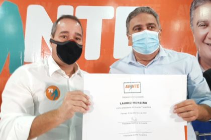 Laurez Moreira filia-se ao Avante e assume presidência da sigla no Tocantins