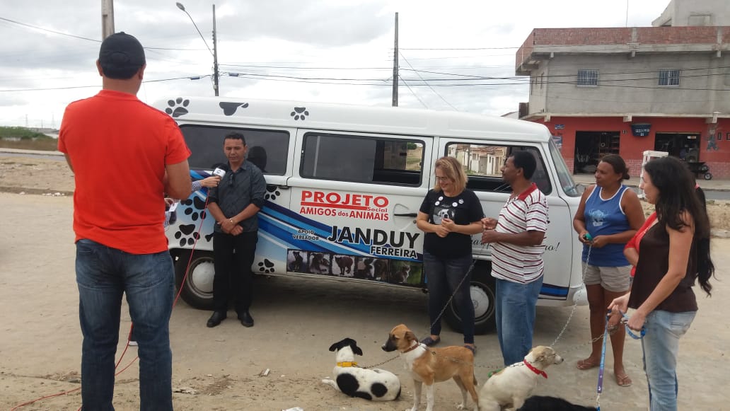 Vereador do Avante de Campina Grande realiza projeto voltado para a causa animal