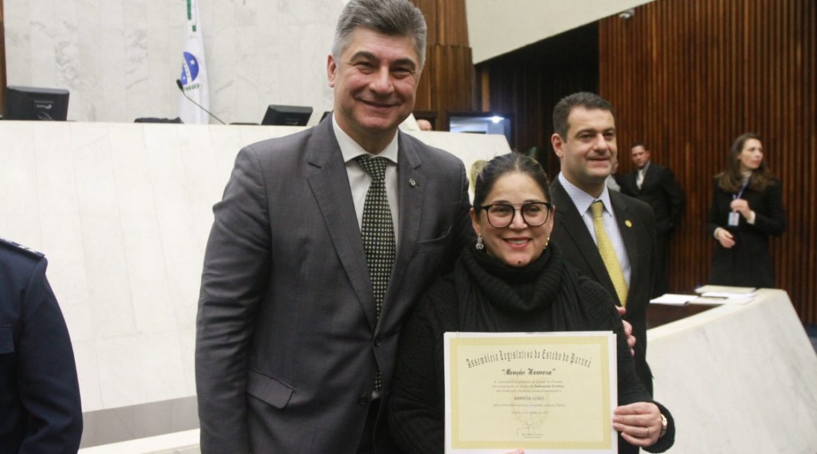 MARISA LOBO, PRESIDENTE DO AVANTE PARANÁ, É HOMENAGEADA 2