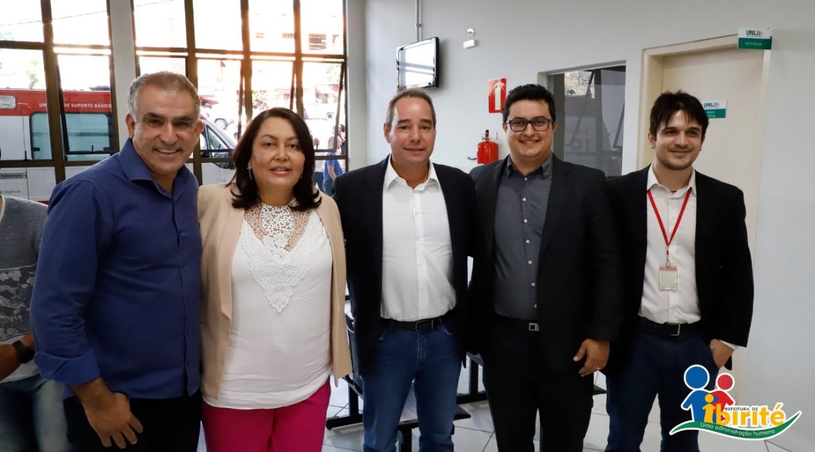 Deputado federal Luis Tibé participa de inauguração da UPA 24 horas de Ibirité