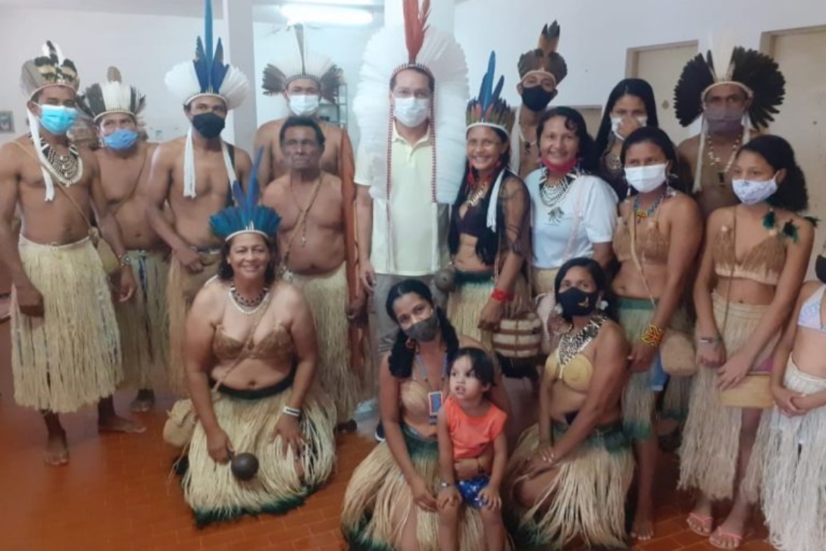 Deputado federal Tito é recebido por comunidade indígena Kiriri em Barreiras, na Bahia