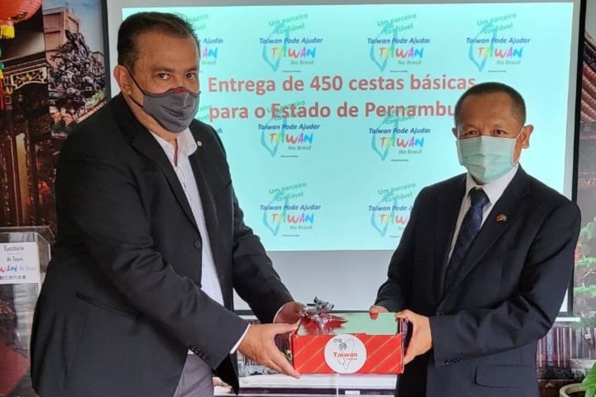 Deputado federal Sebastião Oliveira e o governo de Taiwan se unem no combate à fome