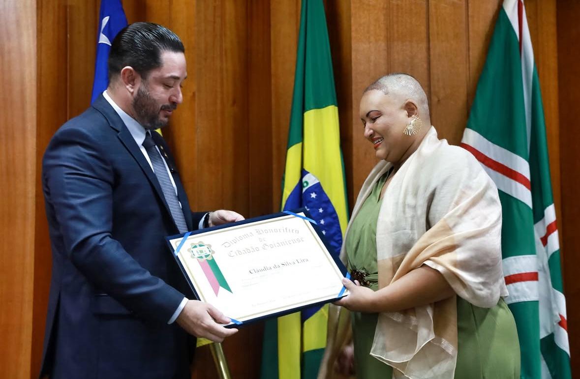 Coronel Cláudia Lira recebe o Título de Cidadã Goianiense: “Uma honra que o coração já reconhecia”
