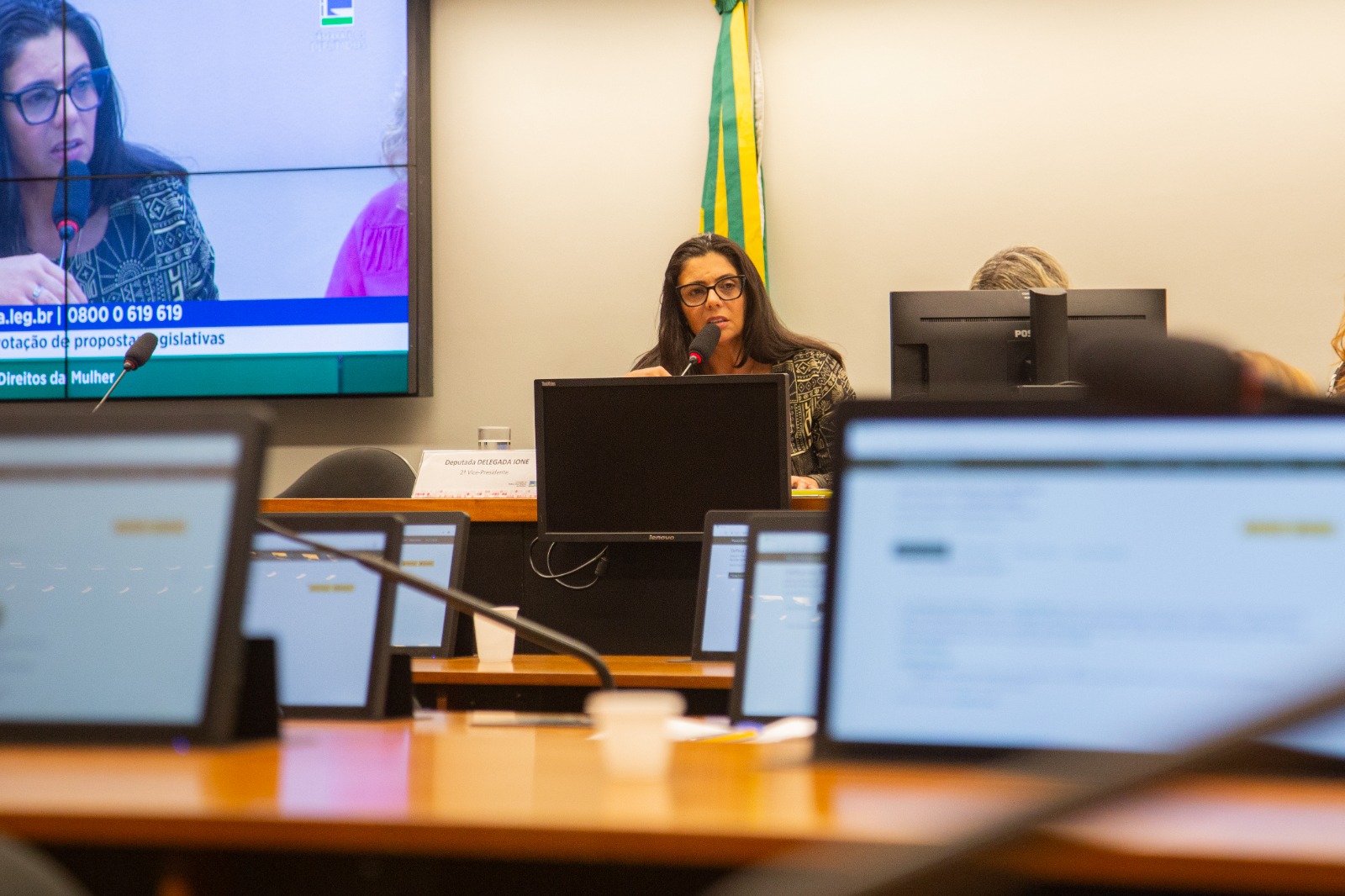 Delegada Ione tem parecer aprovado em proposta que amplia proteção às mulheres vítimas de violência