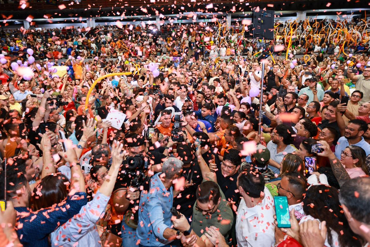 David Almeida lança pré-candidatura ao Governo do Amazonas em evento com mais de 6 mil pessoas